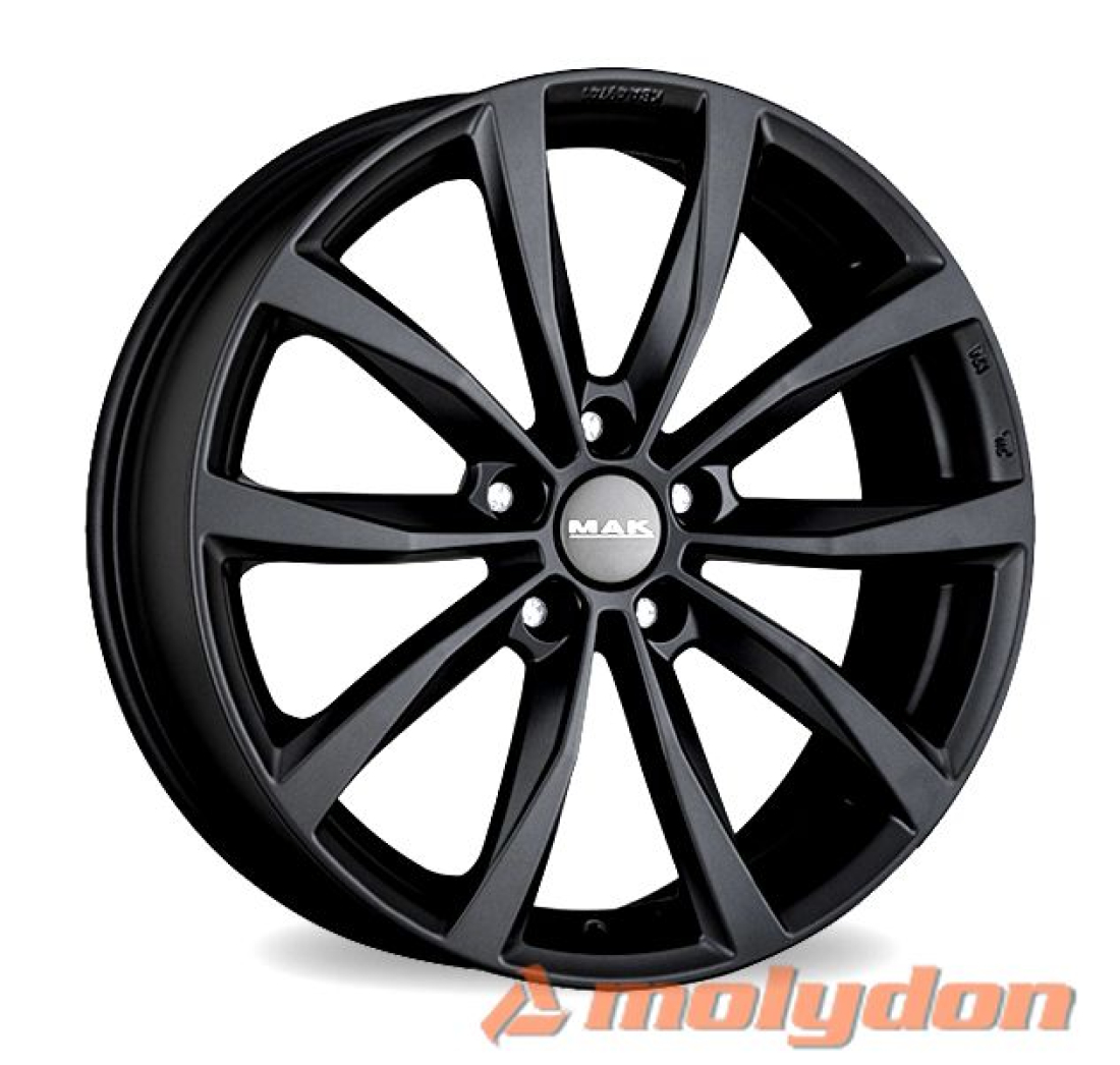 WOLF 7 17 51 5x114 MAK 67,10 GLOSS BLACK